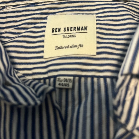 Blue Ben Sherman Button Down - Picture 2 of 2